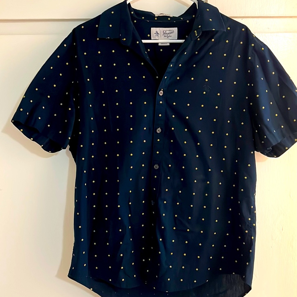 Penguin button down short sleeve